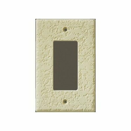 CAN-AM SUPPLY InvisiPlate Wallplate, 5 in L, 5 in W, 2 -Gang HT-T-2